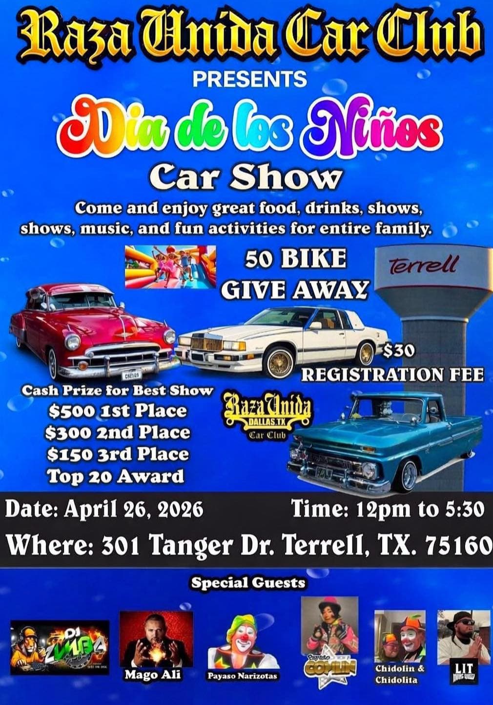 Raza Unida Dallas CC: Dia de los Niños Car Show