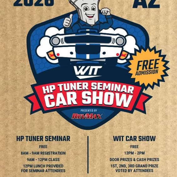 WIT HP Tuner Seminar & Car Show