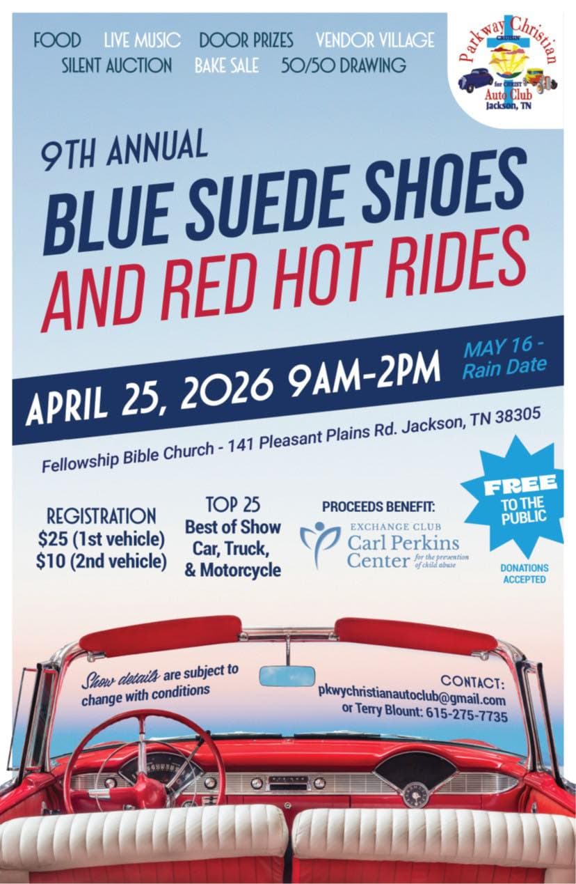 9th Annual Blue Suede Shoes and Red Hot Rides