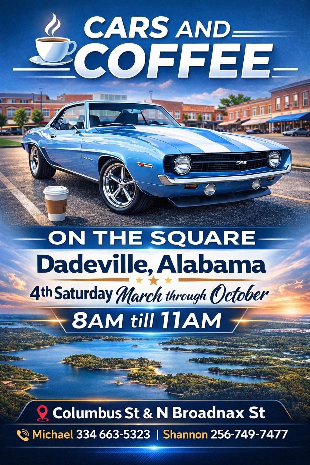 Cars and Coffee on the Square 2026