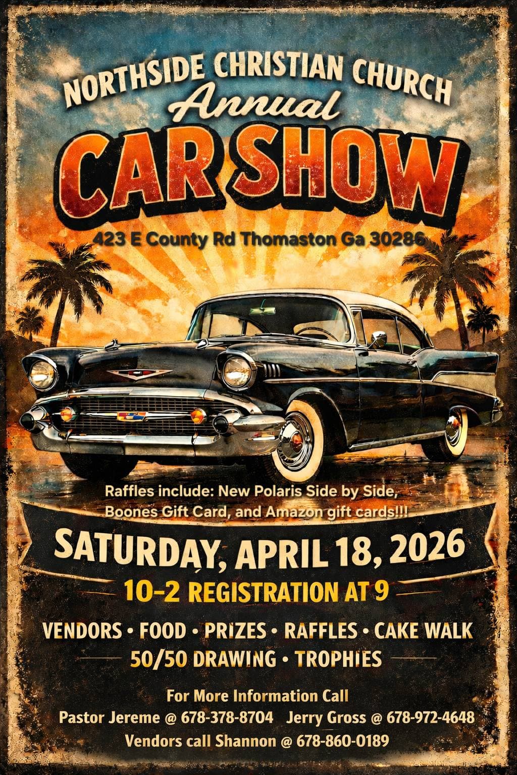 Northside Christian Church Annual Car Show