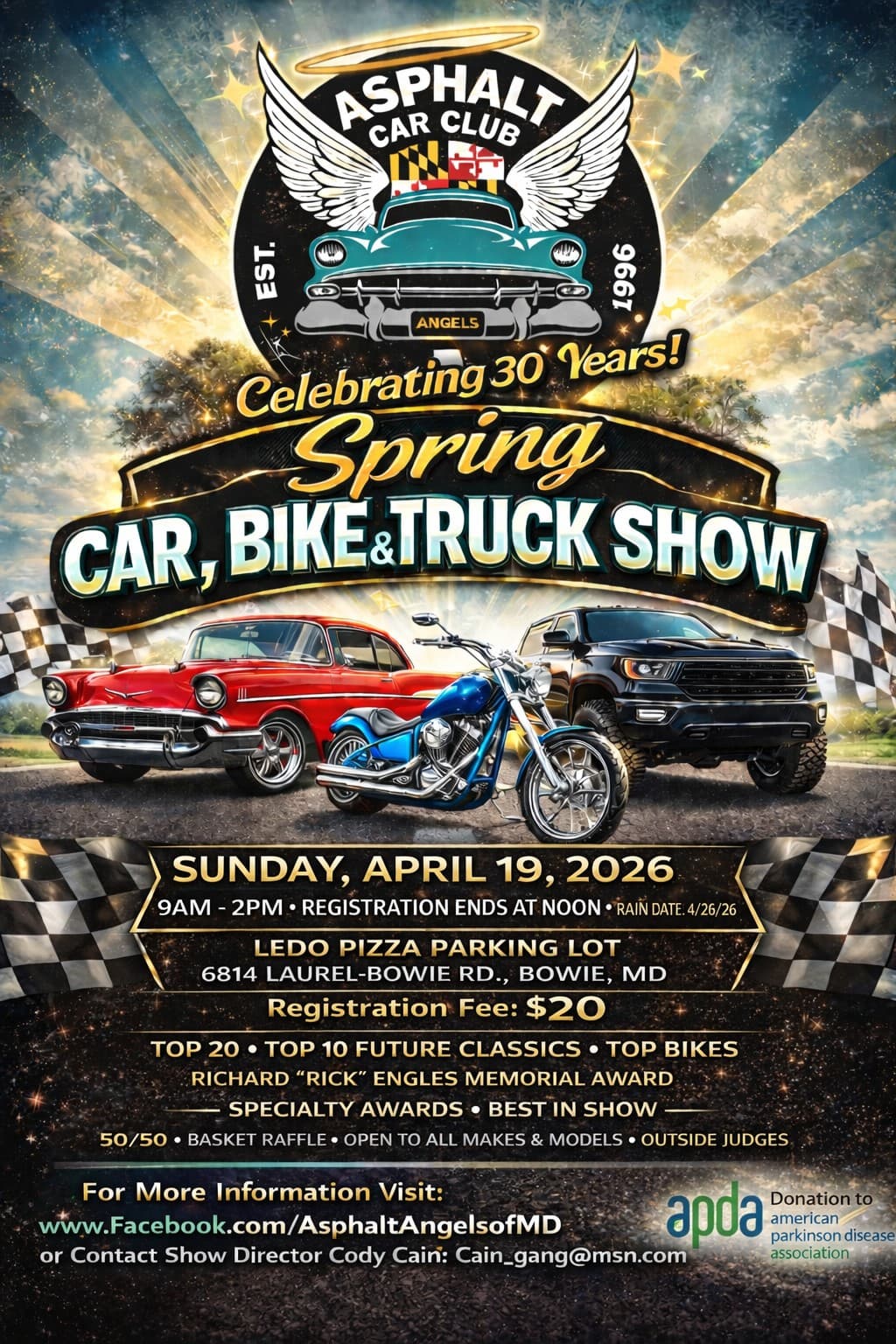 Asphalt Angels: 30th Anniversary Spring Show