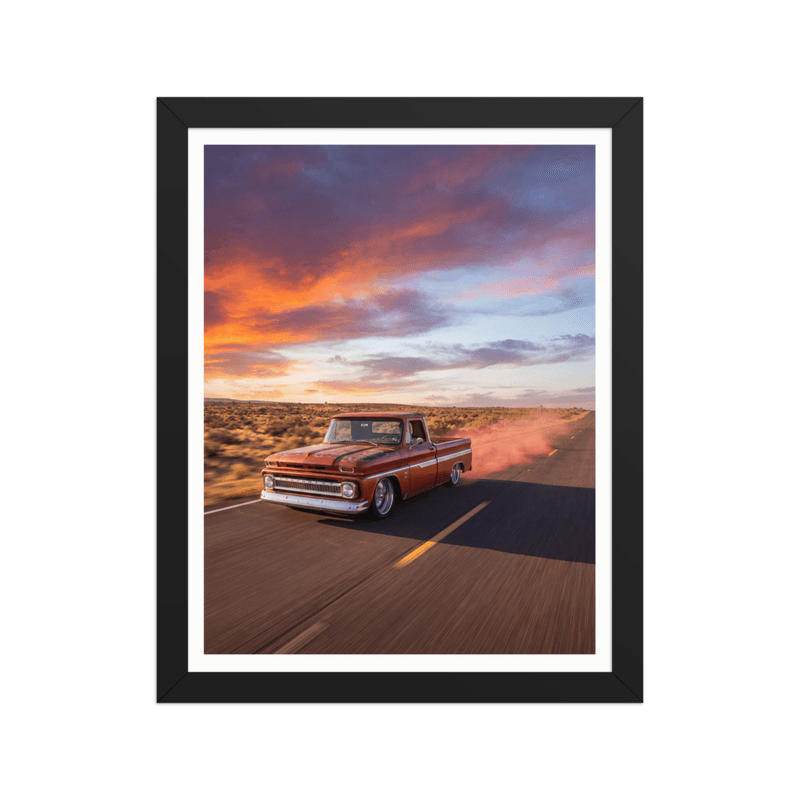 Desert Dust & Crimson Dusk