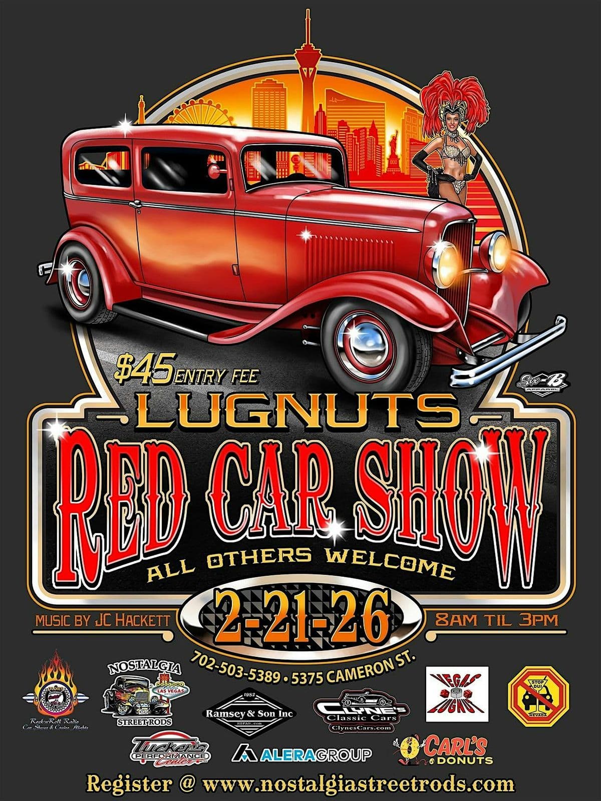 2026 Lugnuts Red Car Show