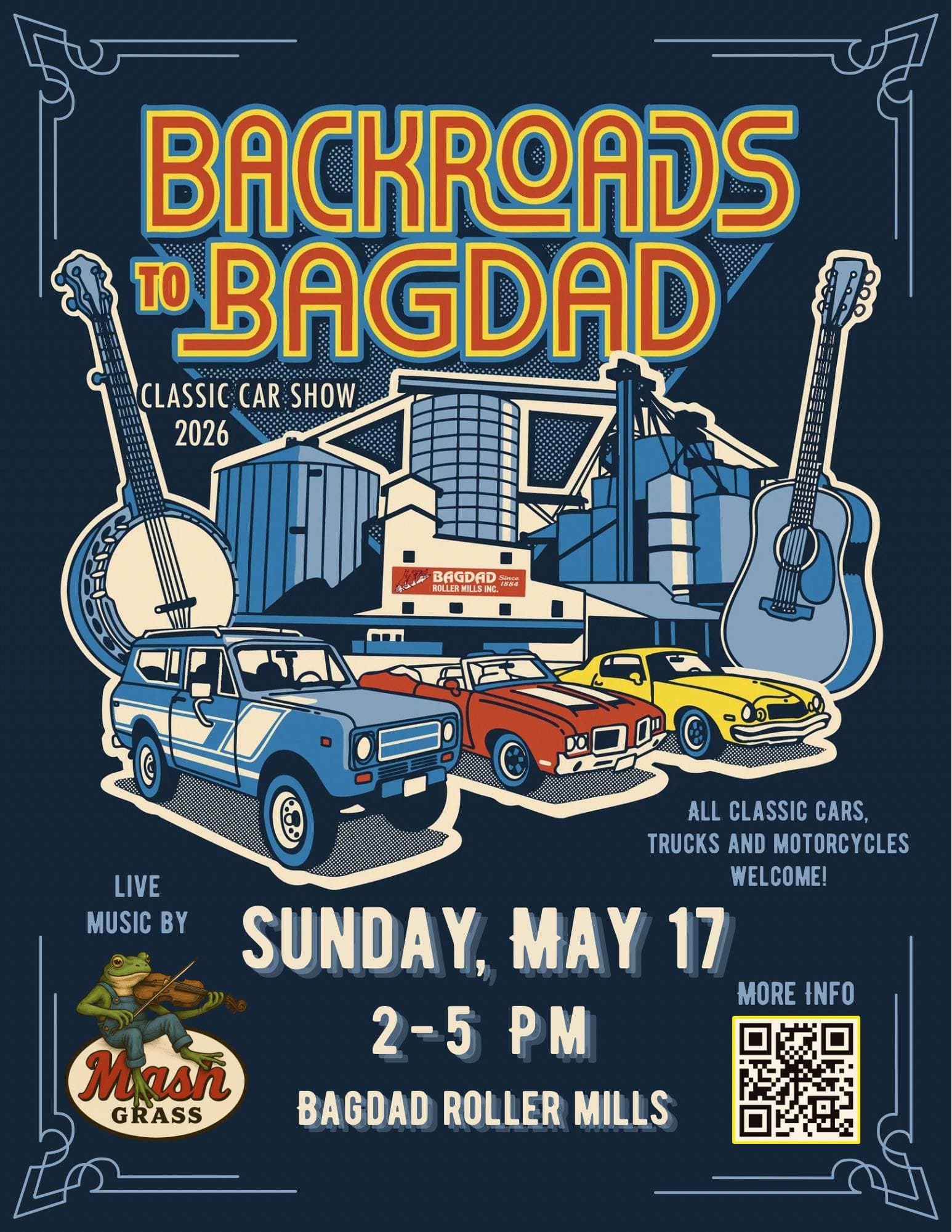 Backroads to Bagdad Classic Car Show 2026