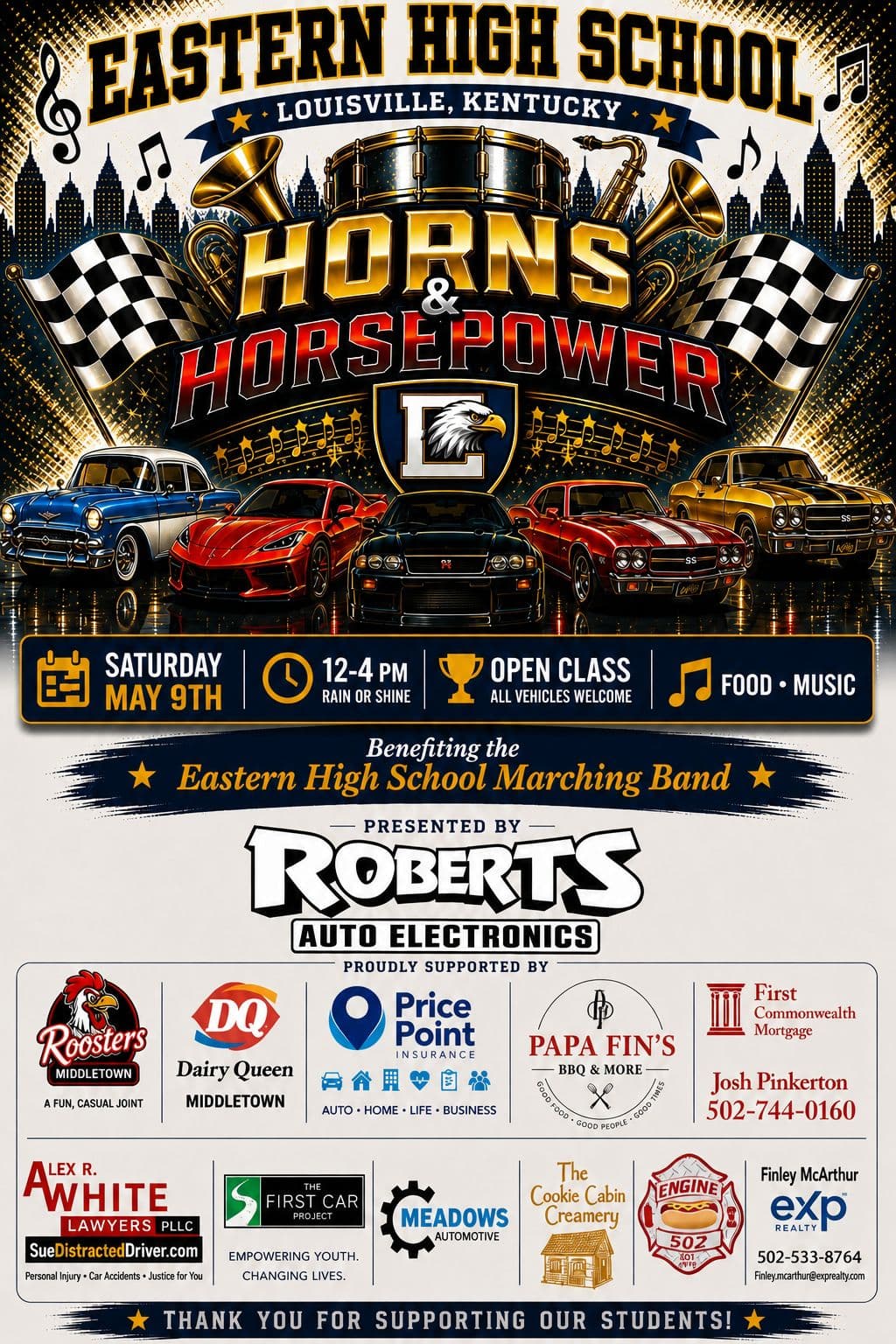 HORNS & HORSEPOWER: This Saturday