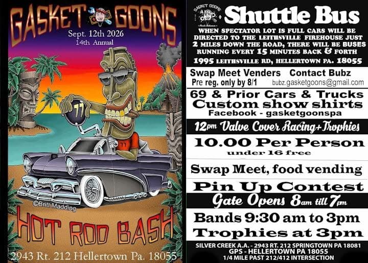 14th Annual Gasket Goons Hot Rod Bash
