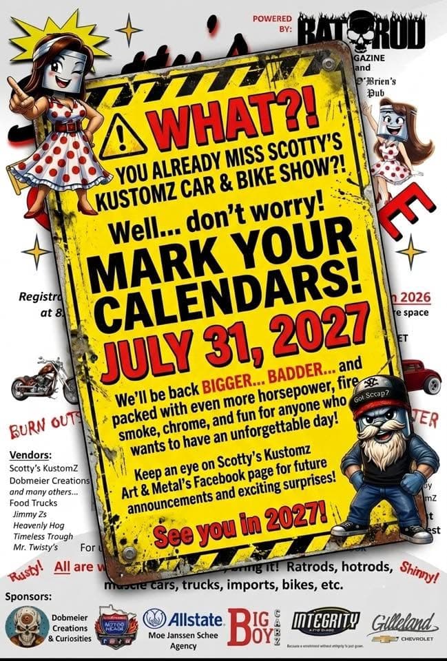 4th Annual Scotty’s Kustomz Car & Bike Show