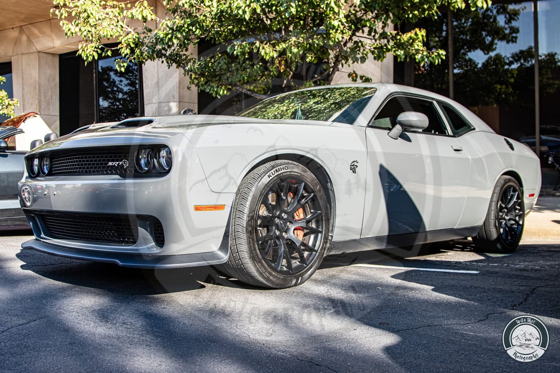 2019 Dodge Challenger Hellcat Redeye "Destroyer" in Destroyer Grey at a Kansas car show