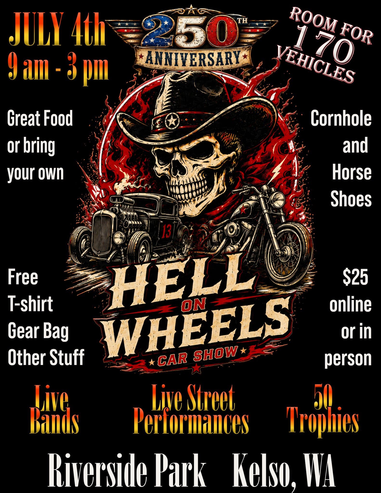 Hell on Wheels Car Show