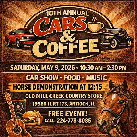 Old Mill Creek Country Store Cars & Coffee