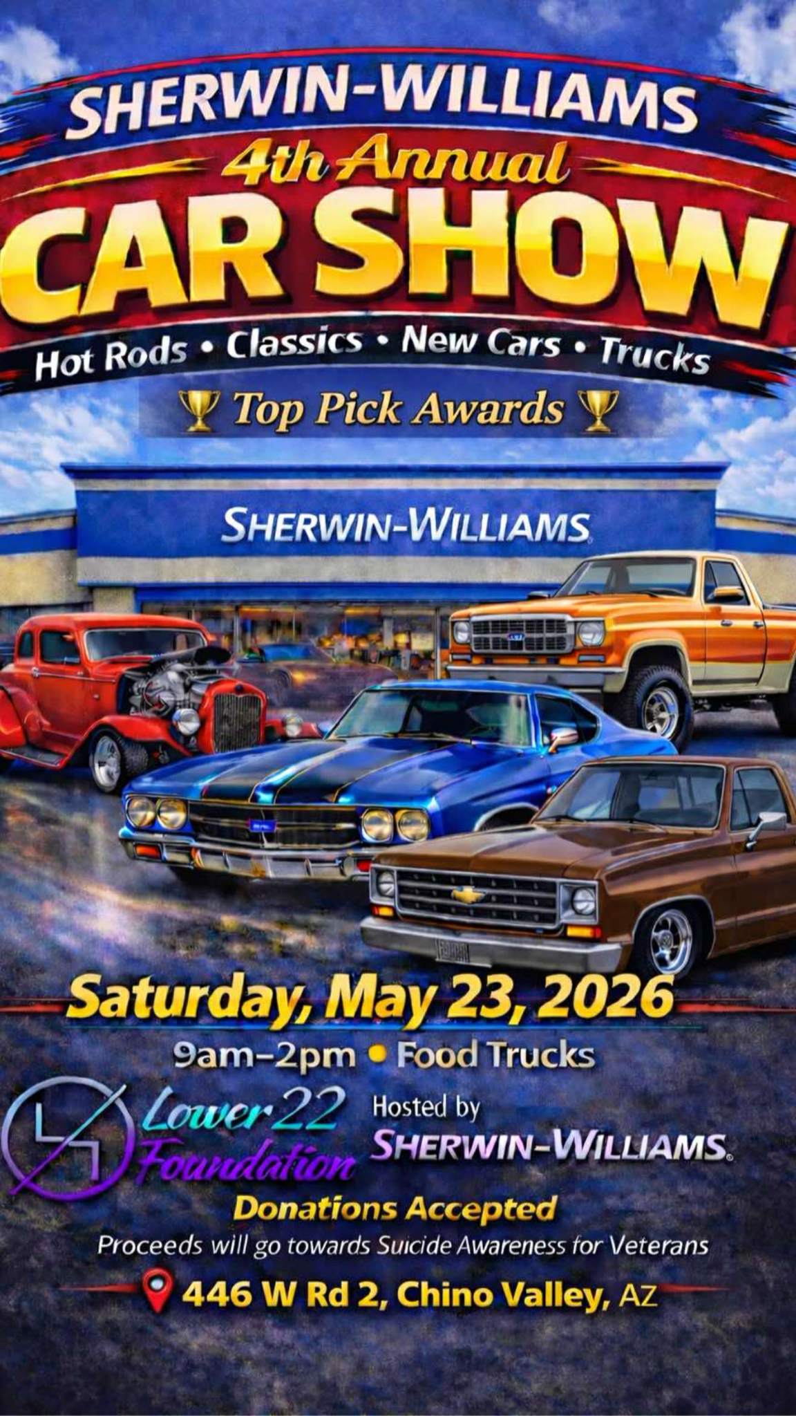 Sherwin-Williams 4th Annual Car Show