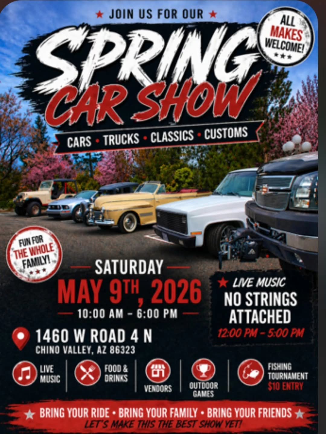 Spring Car Show in Chino Valley