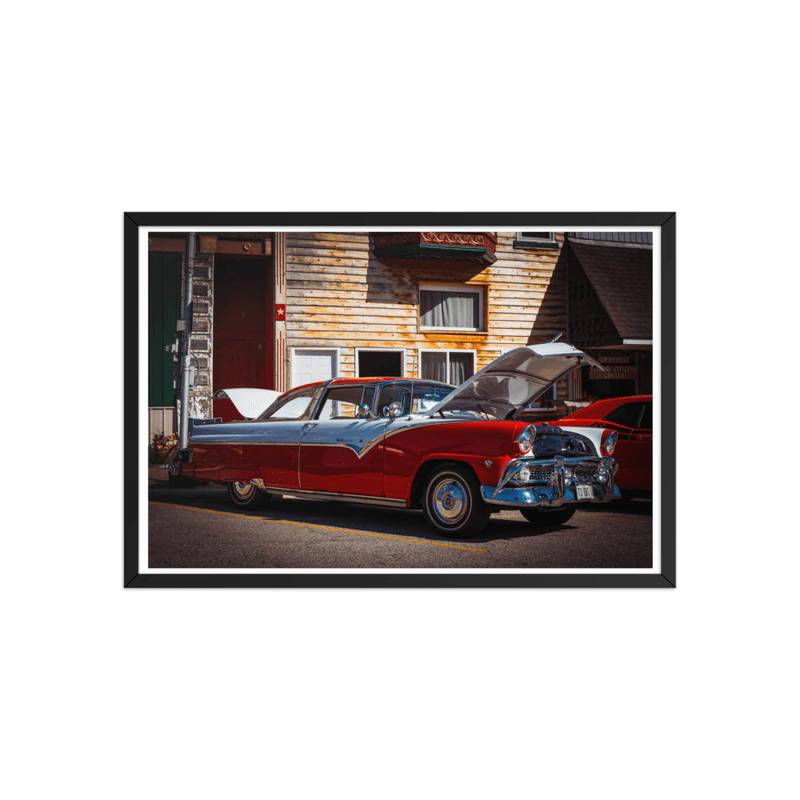 1955 Ford Fairlane – Red & White Cruiser