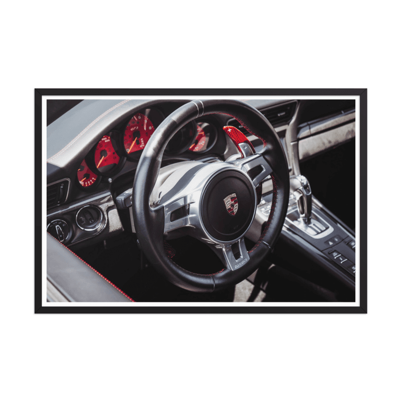 Porsche GT3 – Red Stitch Carbon Cockpit