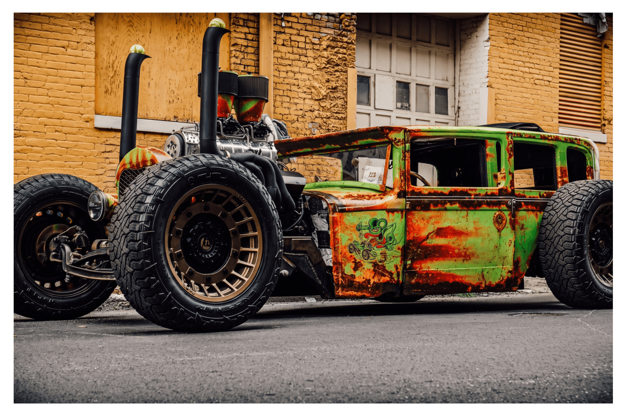 The Asphalt Outlaw & Toxic Patina
