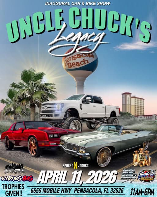 Uncle Chuck Legacy Pensacola Car Show