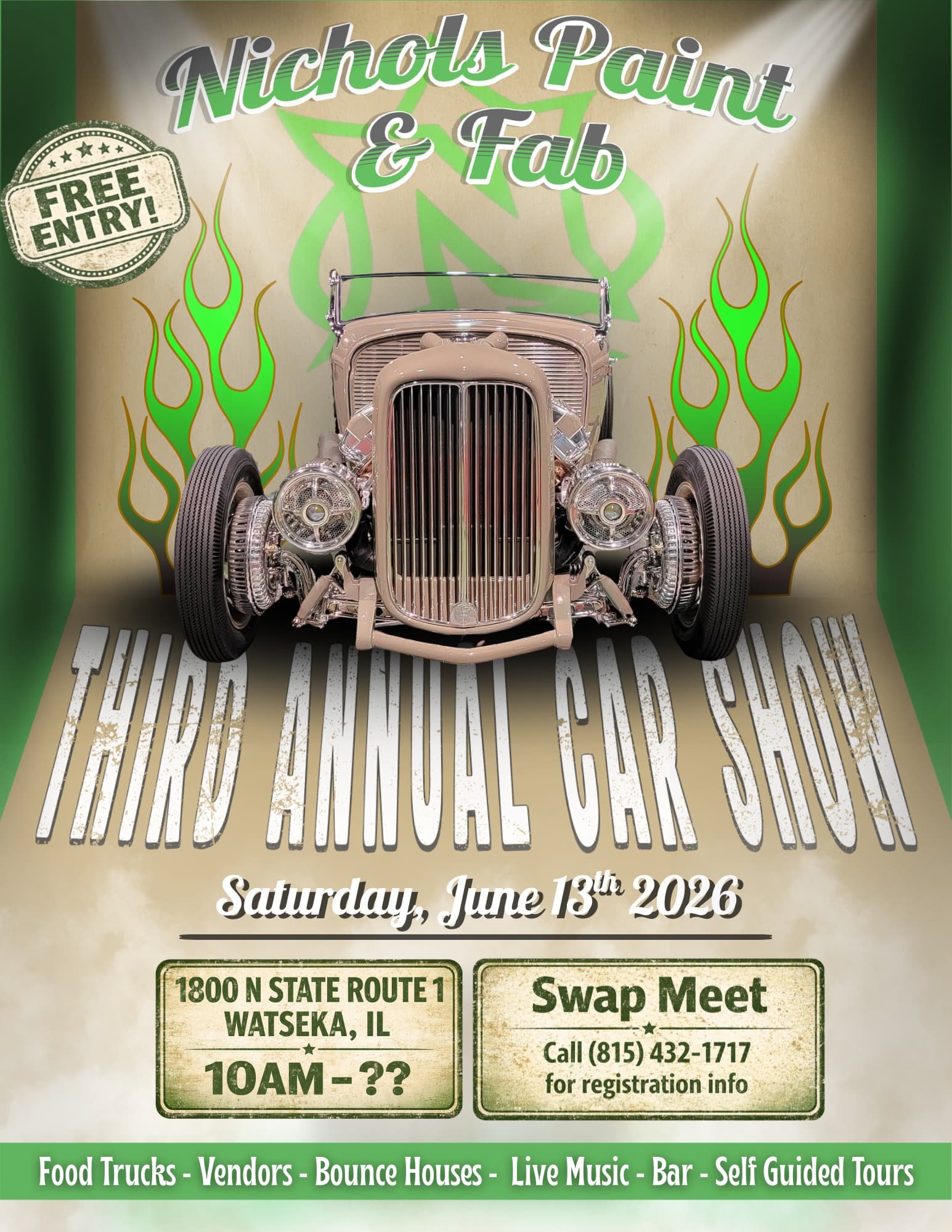 Nichols Paint & Fab – 3rd Annual Car Show