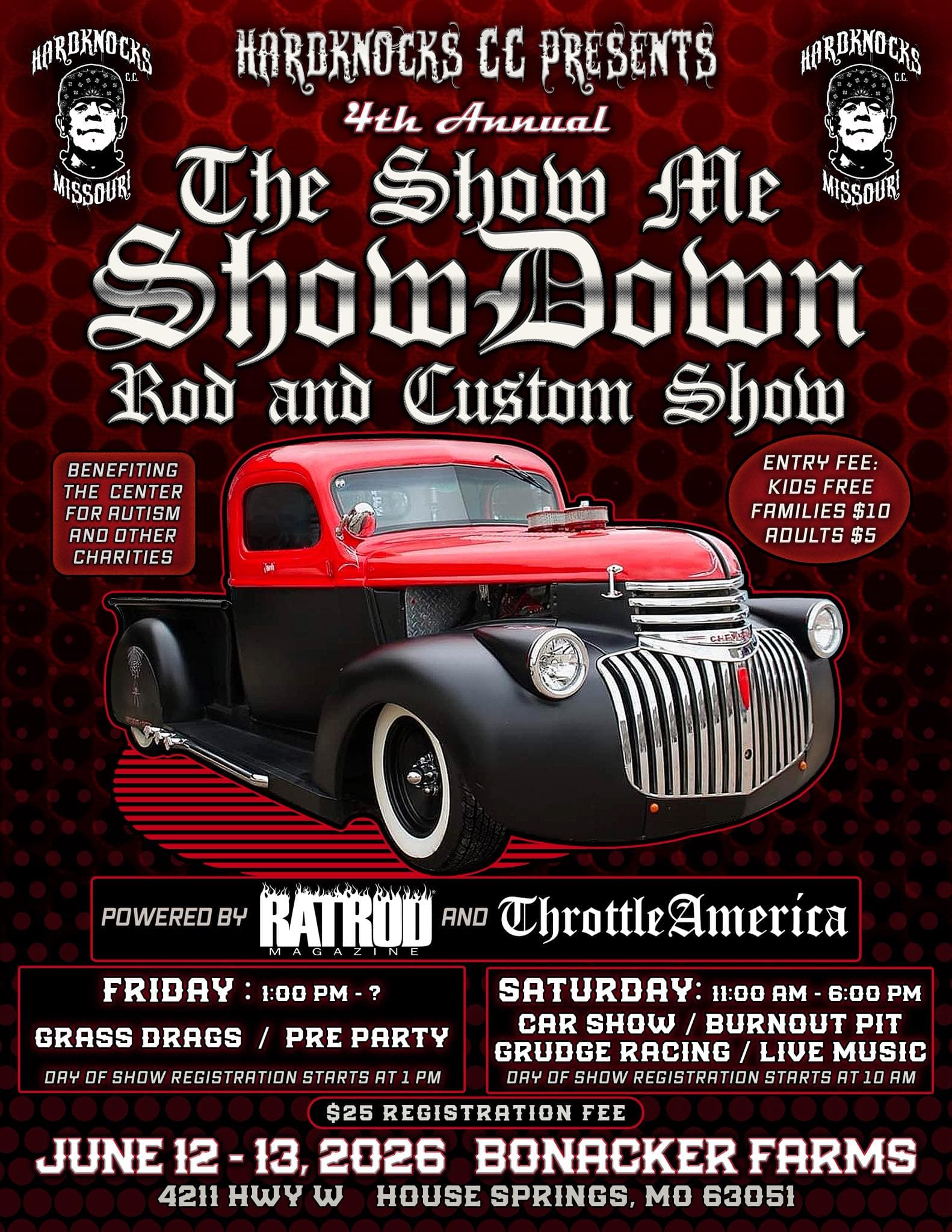 The Show Me Showdown – 4th Annual Rod & Custom Show