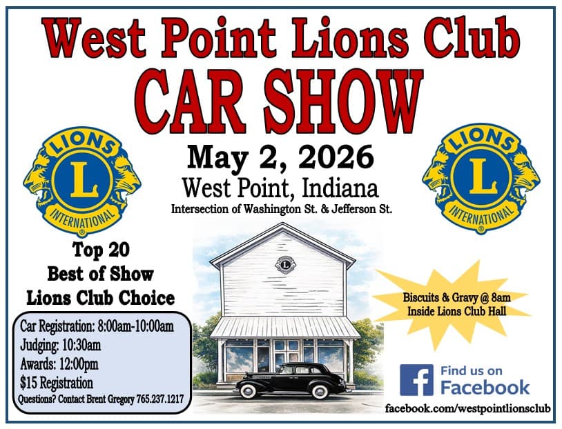 West Point Lions Club Car Show