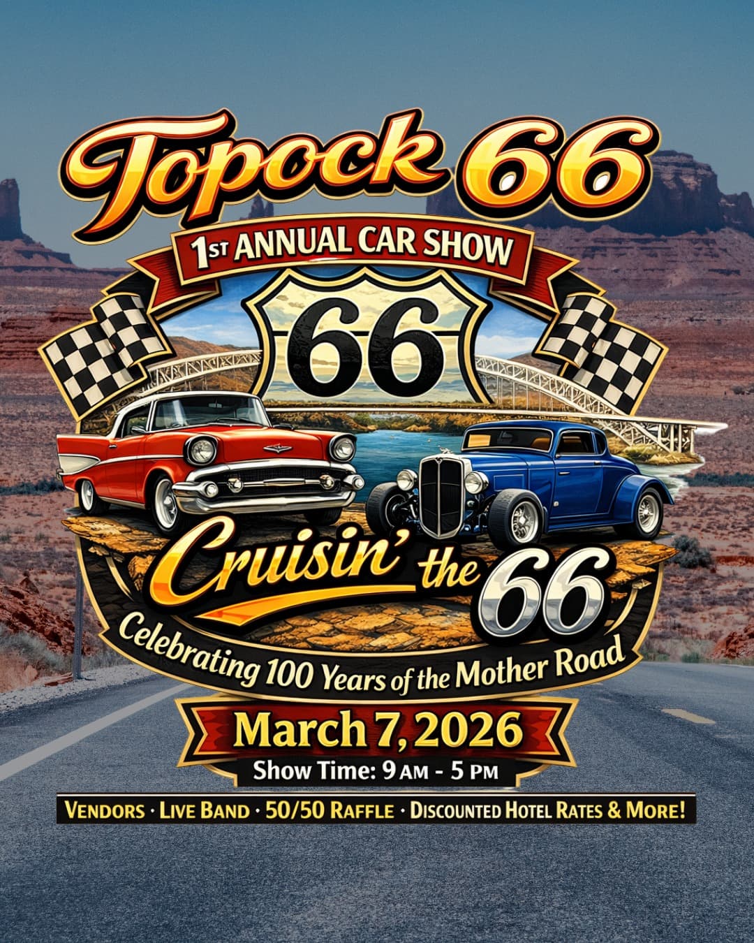 Topock 66 – 1st Annual Car Show