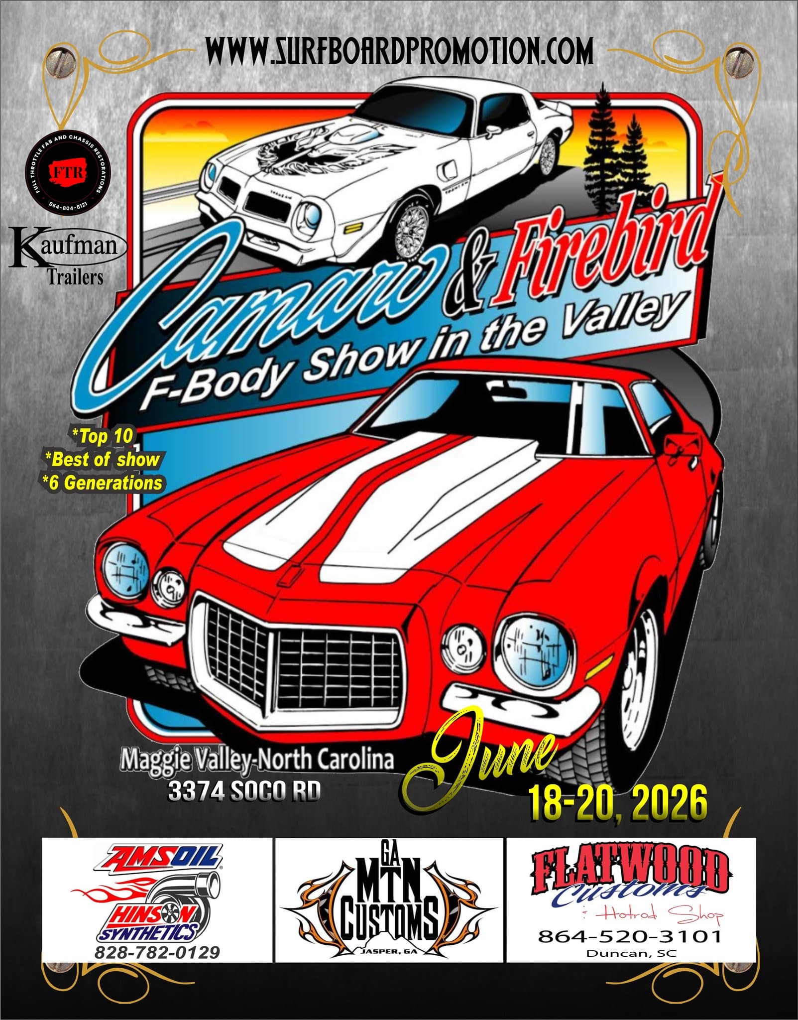 Camaro & Firebird F-Body Show in the Valley