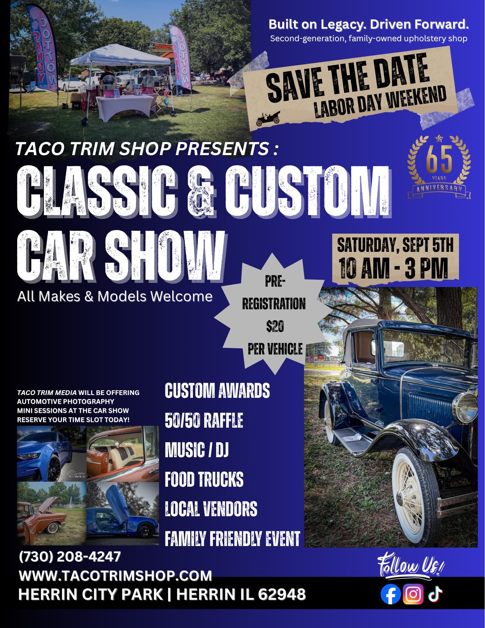 Taco Trim Shop Classic & Custom Car Show