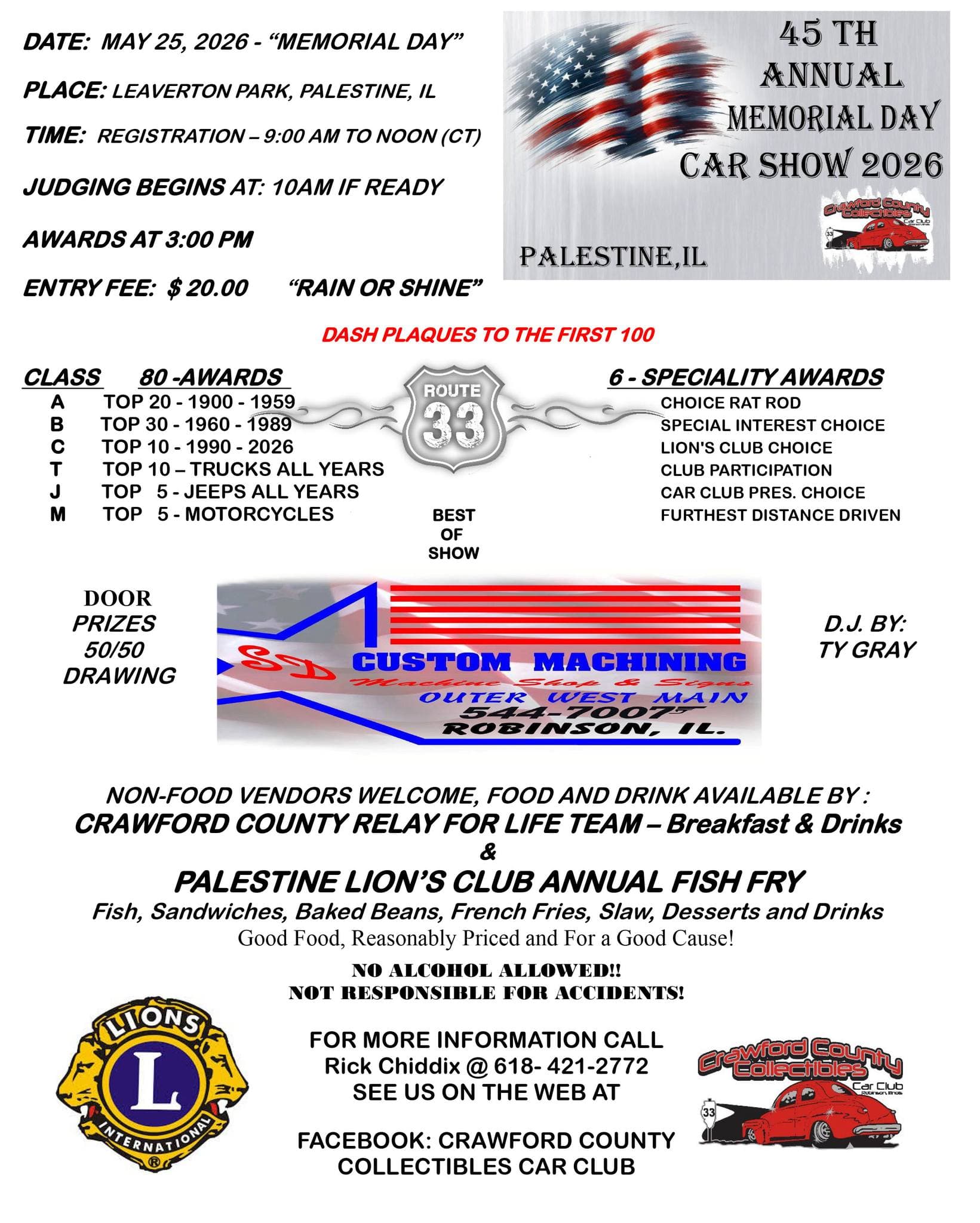 45th Annual Memorial Day Car Show