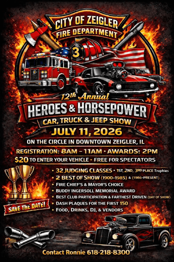 Heroes & Horsepower Car, Truck & Jeep Show