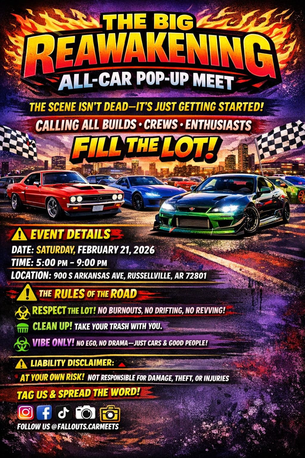 The Big Reawakening – All Car Pop-Up Meet