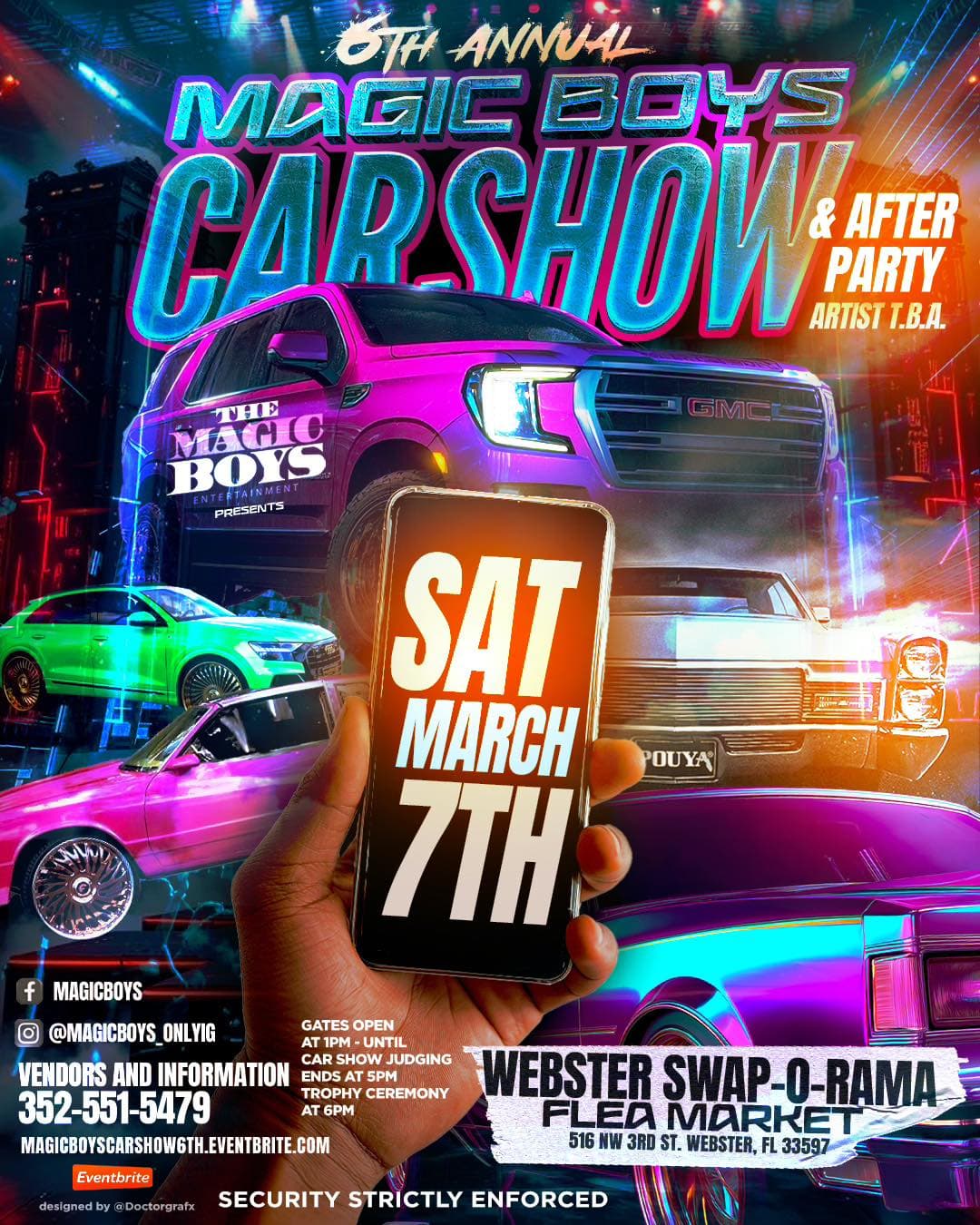 6th Annual Magic Boys Car Show