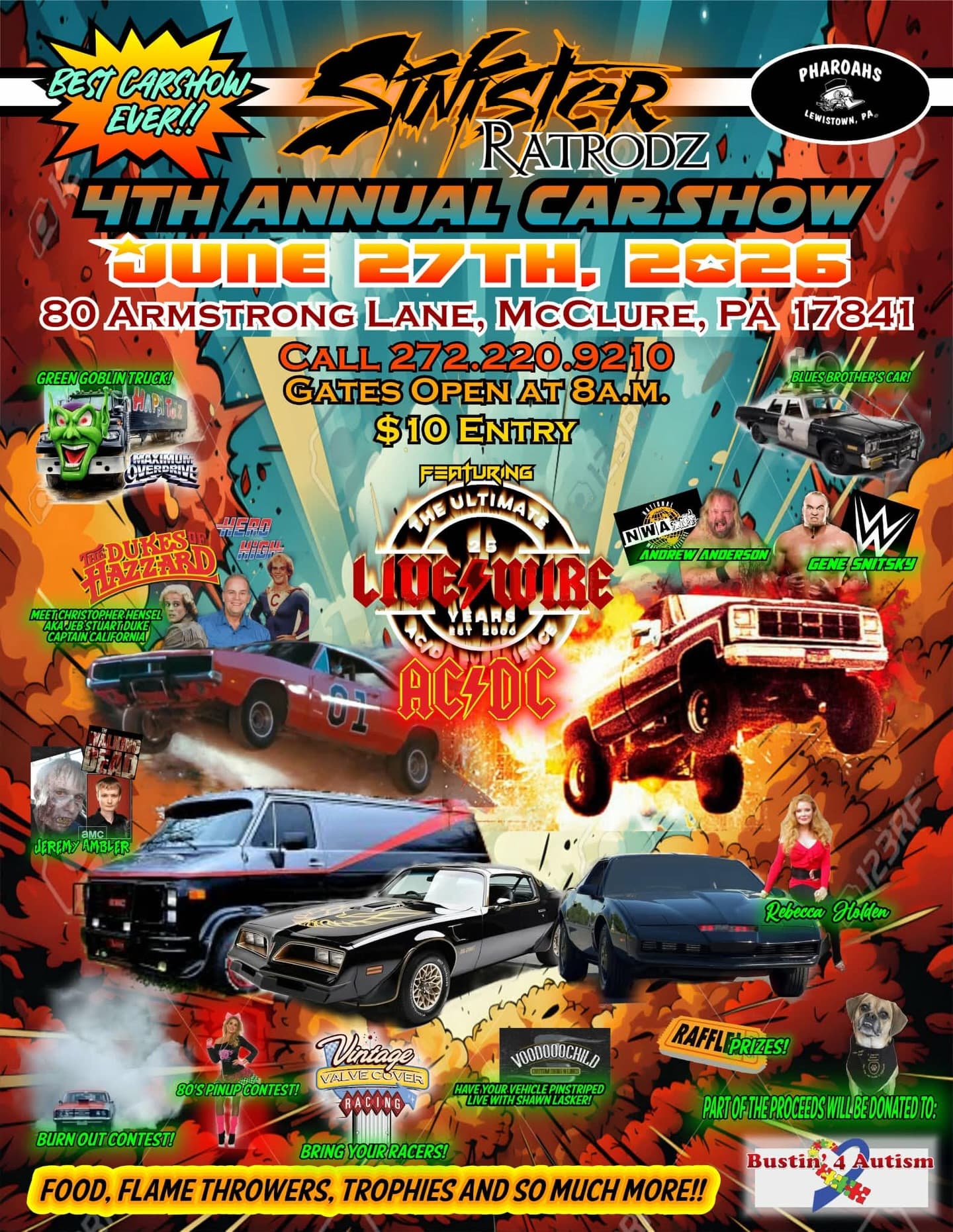 SINISTER RATRODZ CAR SHOW IS BACK!
