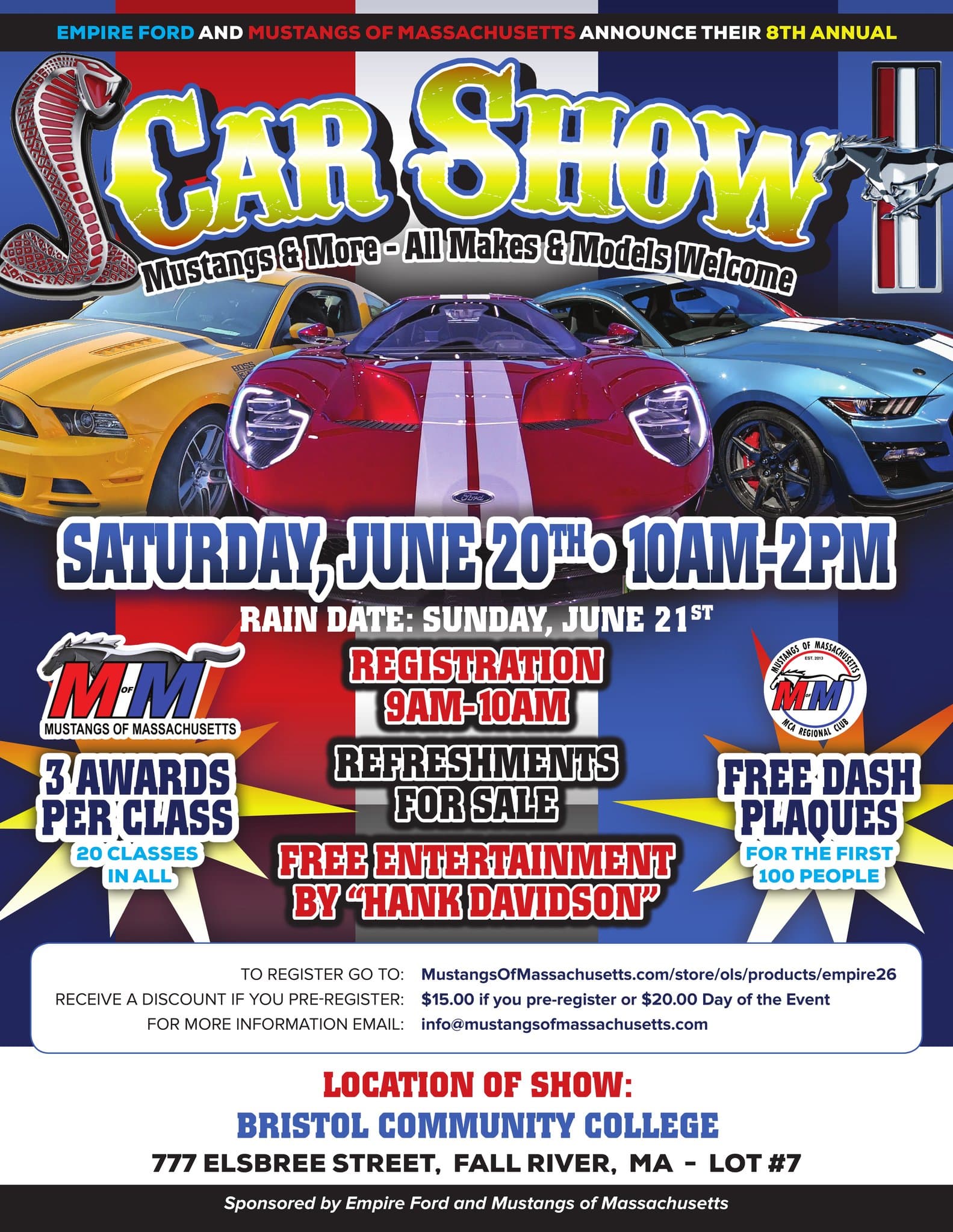 Empire Ford Mustangs & More Car Show 2026
