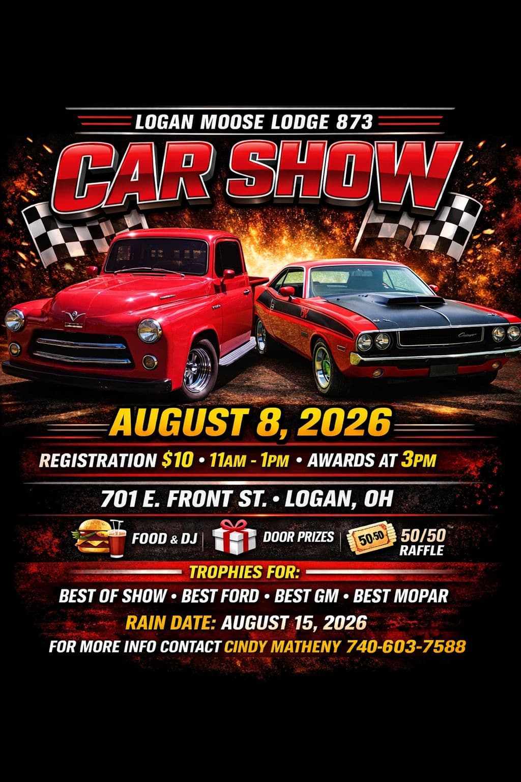 LOGAN MOOSE LODGE 873 CAR SHOW