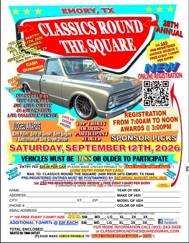28th Annual Classics Round the Square