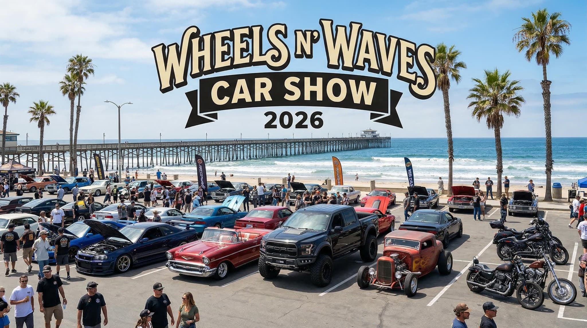 Wheels N’ Waves Car, Truck & Bike Show 2026