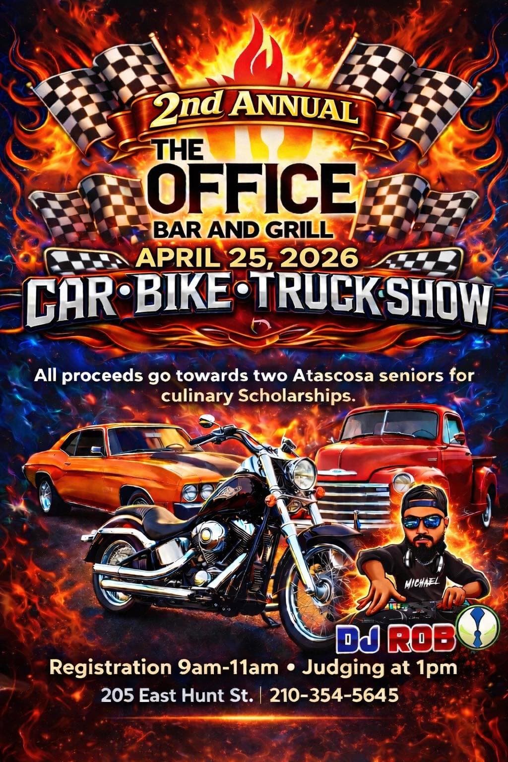 The Office Bar & Grill Car • Bike & Truck Show
