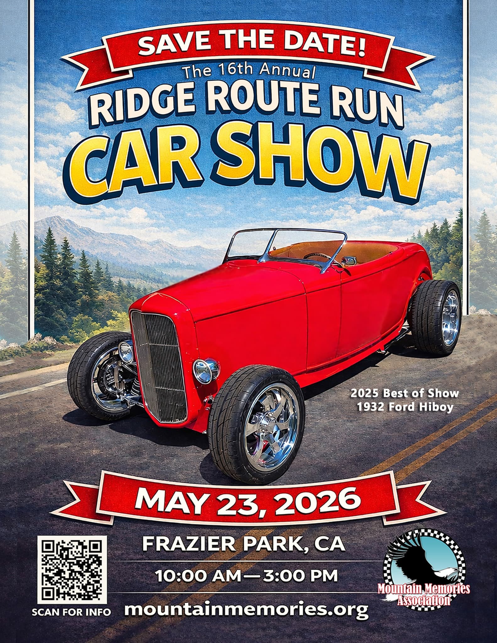 16th Annual Ridge Route Run Car Show