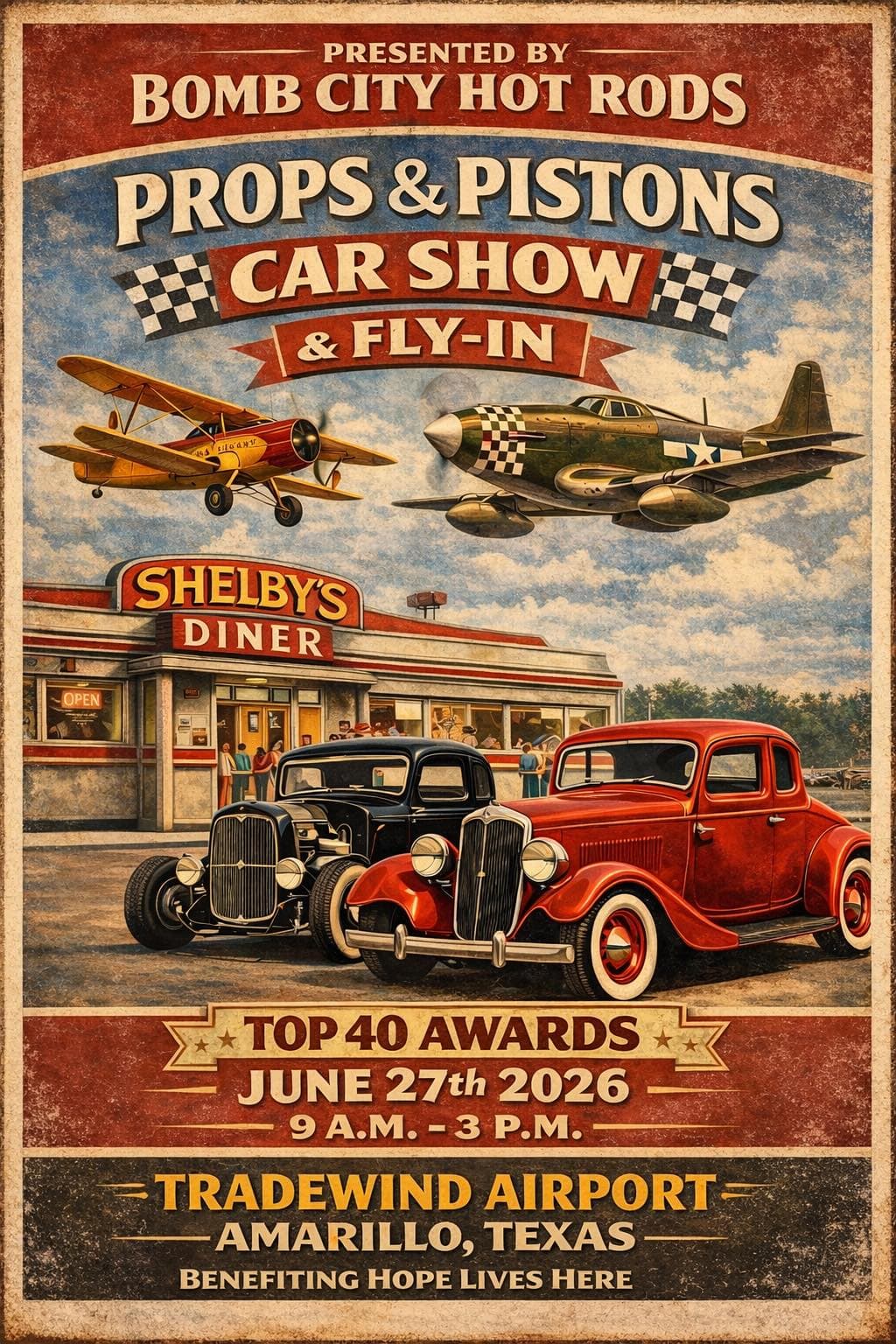 Props & Pistons Car Show & Fly-In