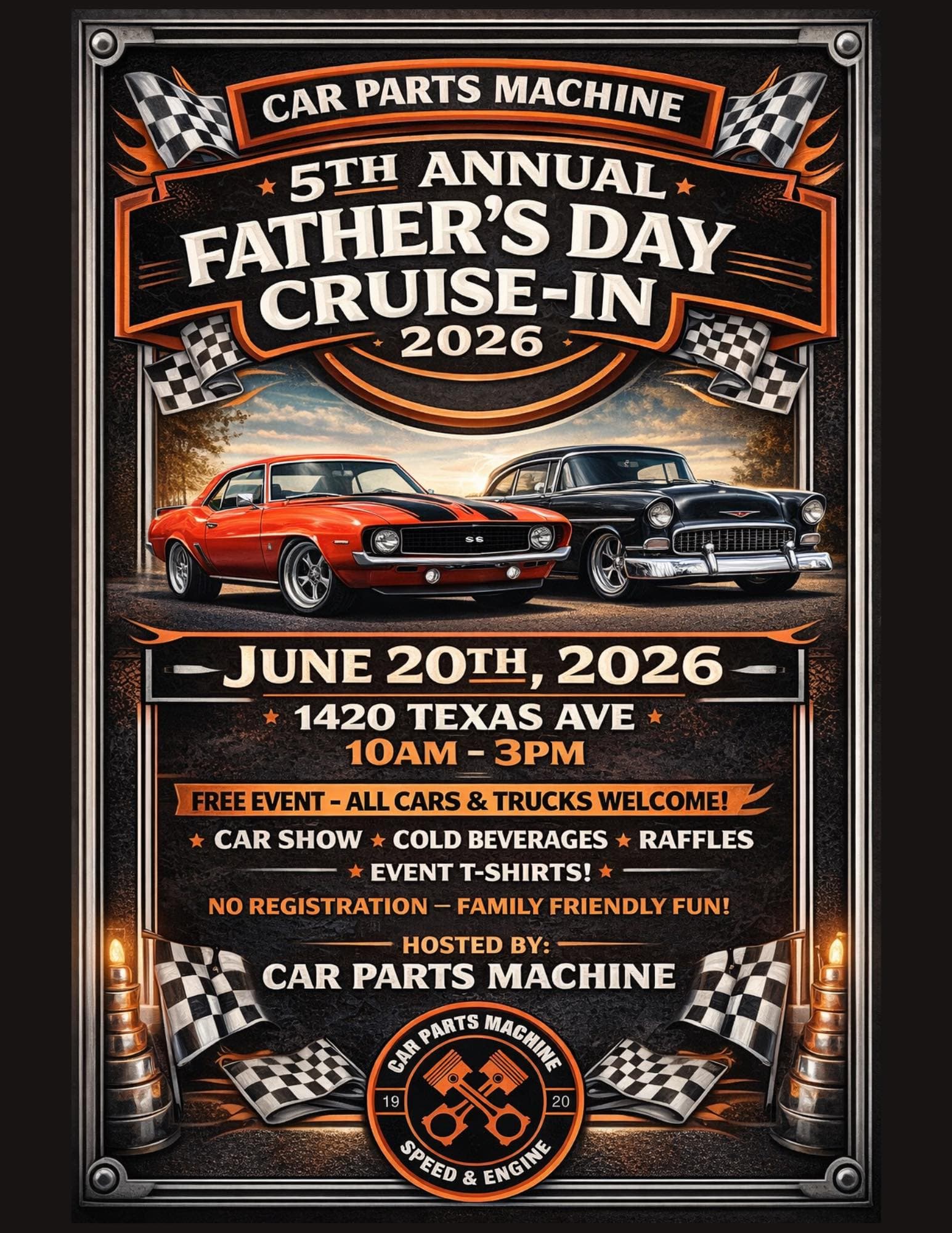 5th Annual Father’s Day Cruise-In
