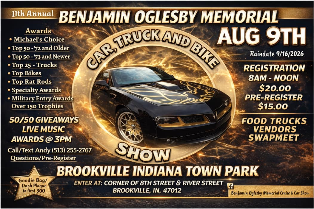 11th Annual Benjamin Oglesby Memorial Car, Truck & Bike Show