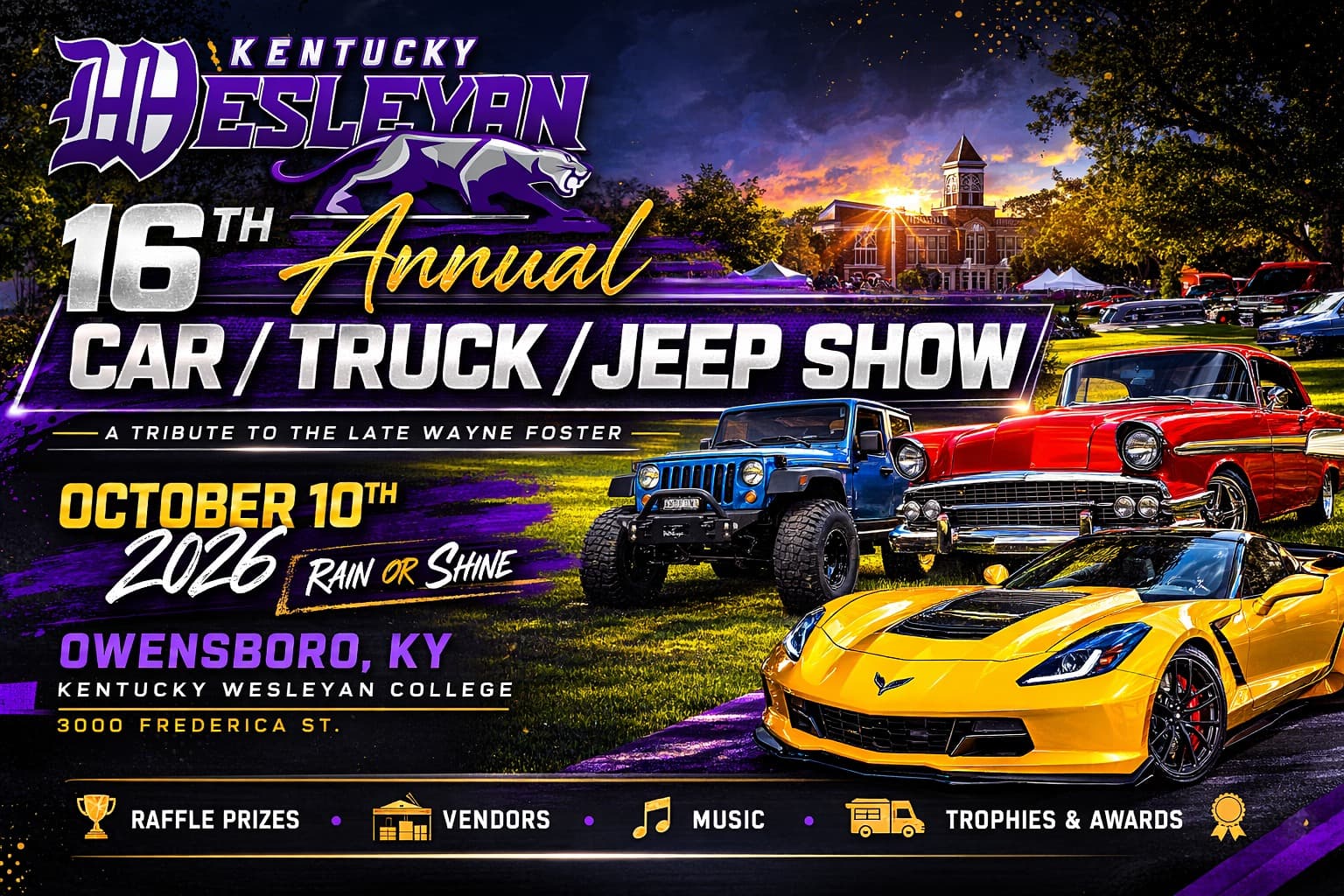 16th Annual KWC Car Show