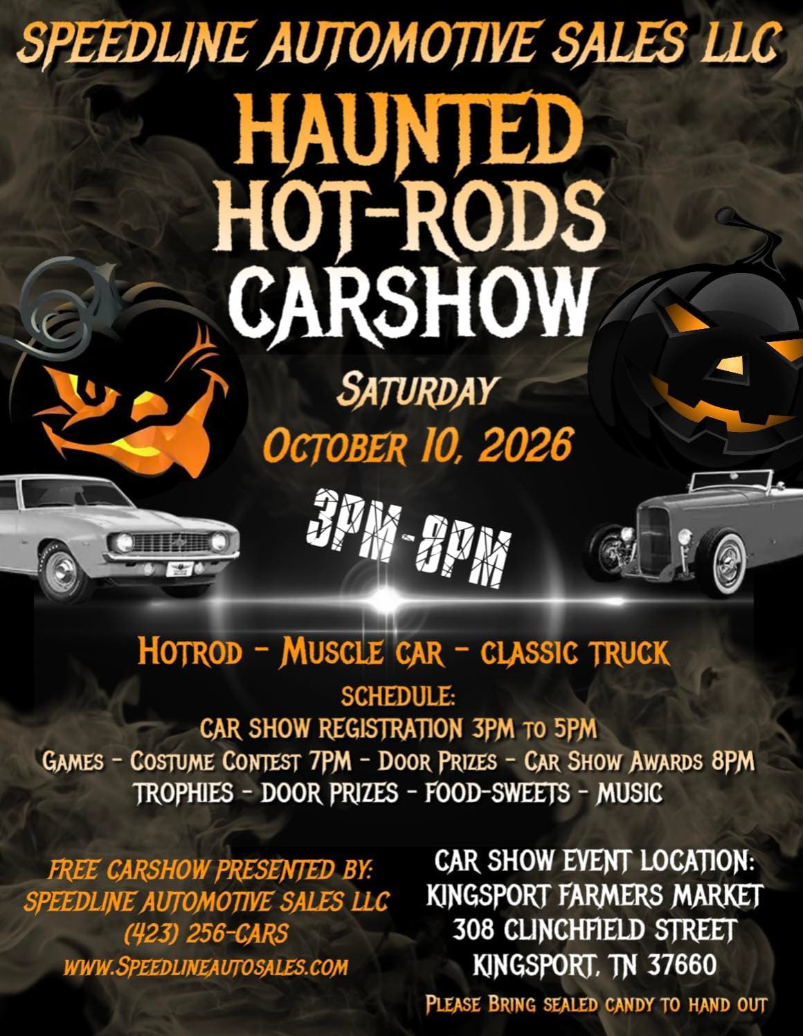 5th Annual Haunted Hot-Rods Car Show