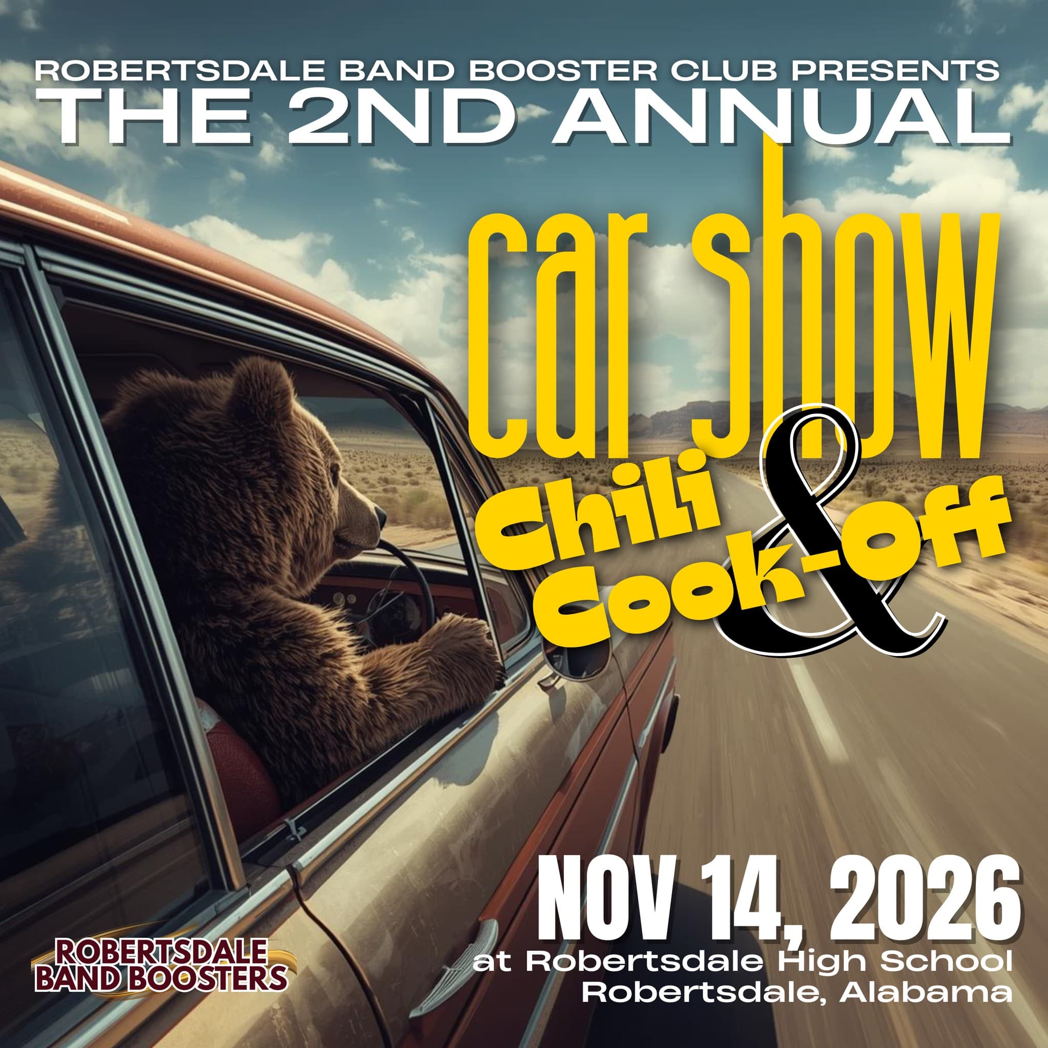 2nd Annual Car Show & Chili Cook-Off