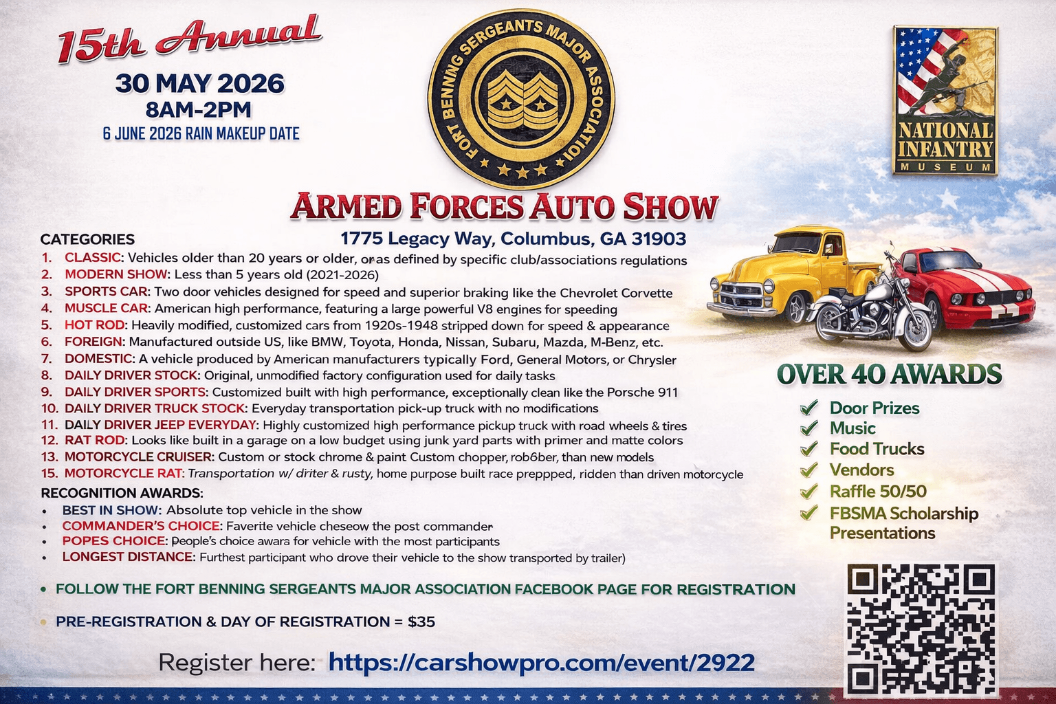 15th Annual Armed Forces Auto Show