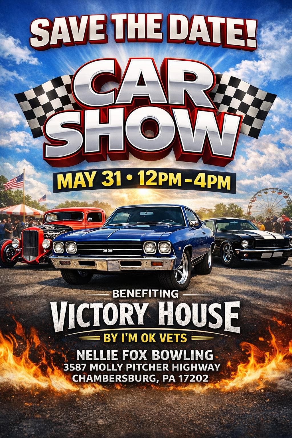 Victory House Benefit Car Show
