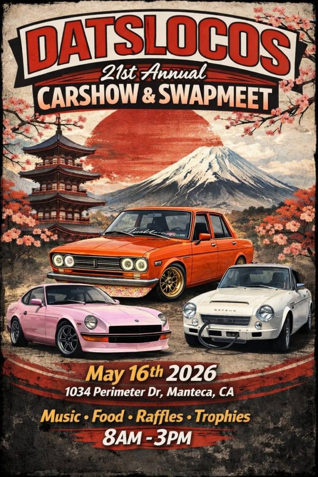 21st Annual Datslocos Car Show & Swap Meet