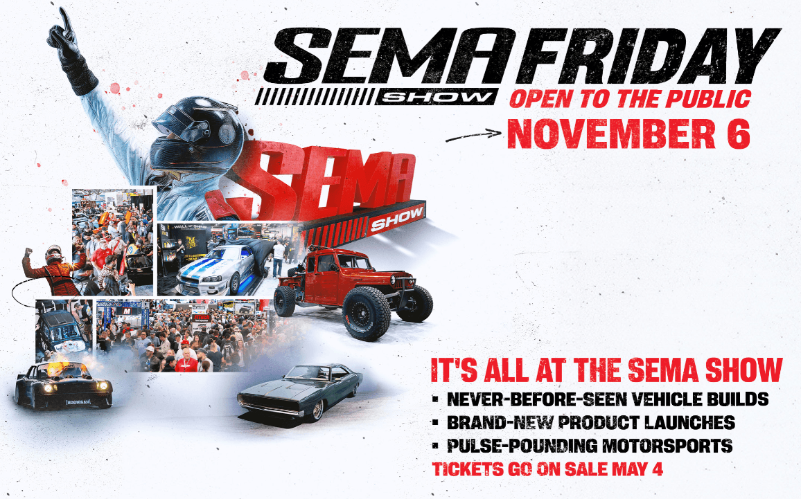 SEMA Show Friday: Open to the Public