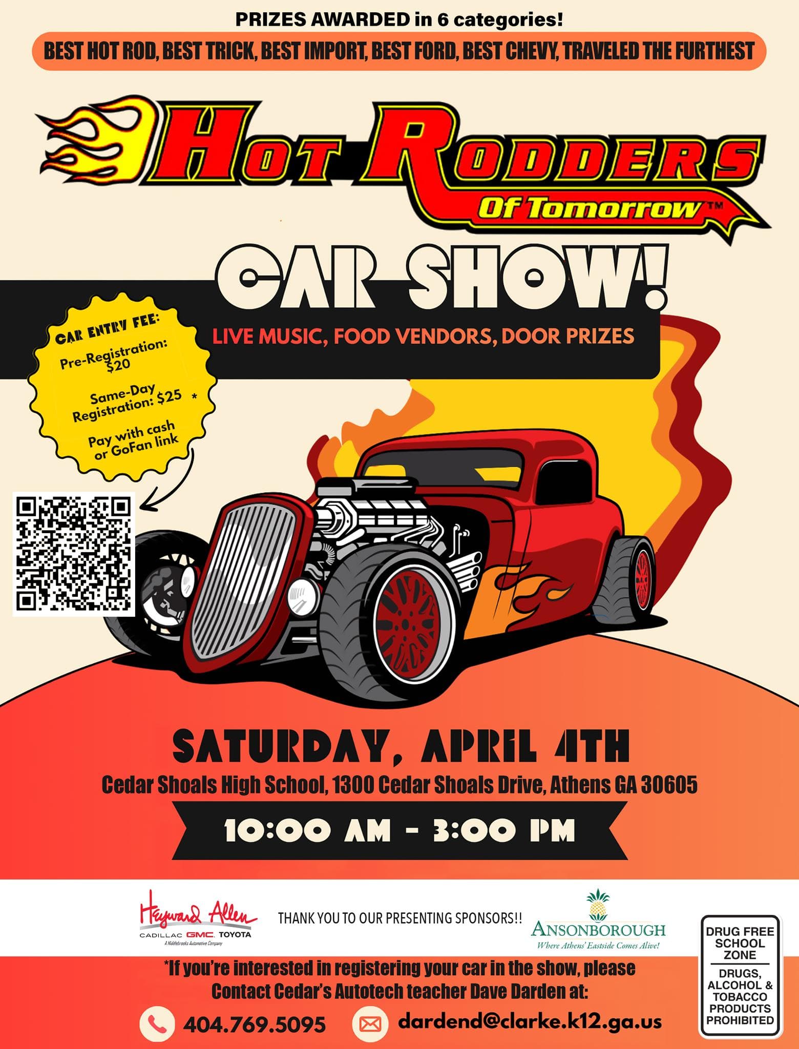Hot Rodders of Tomorrow Car Show 2026