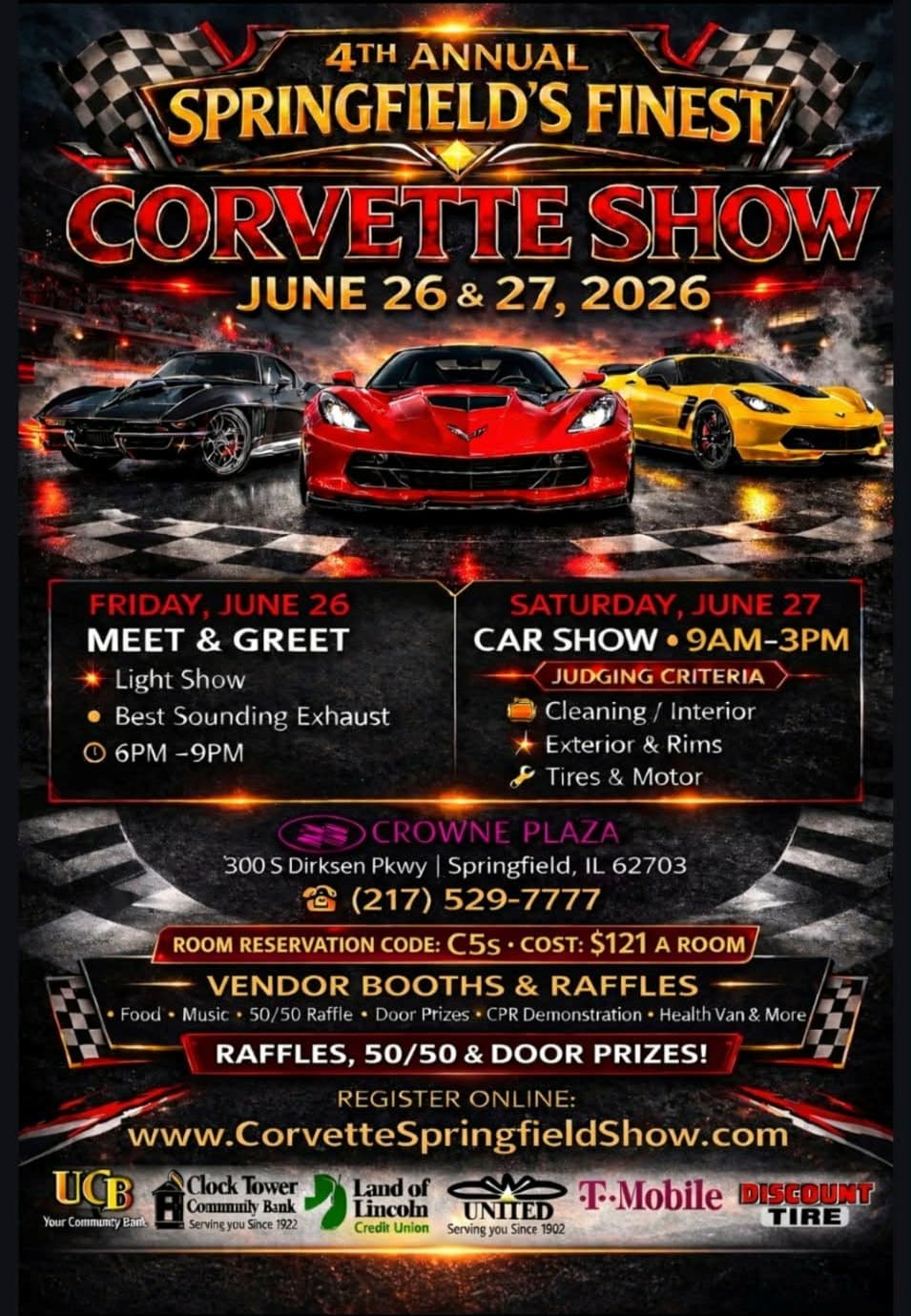 4th Annual Springfield’s Finest Corvette Show